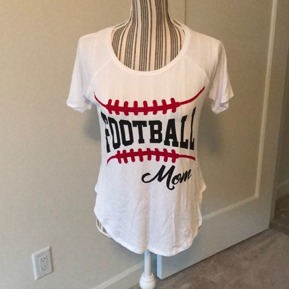 Clearance*** Last one!Football Mom Tee! Very soft! - Picture 4 of 8